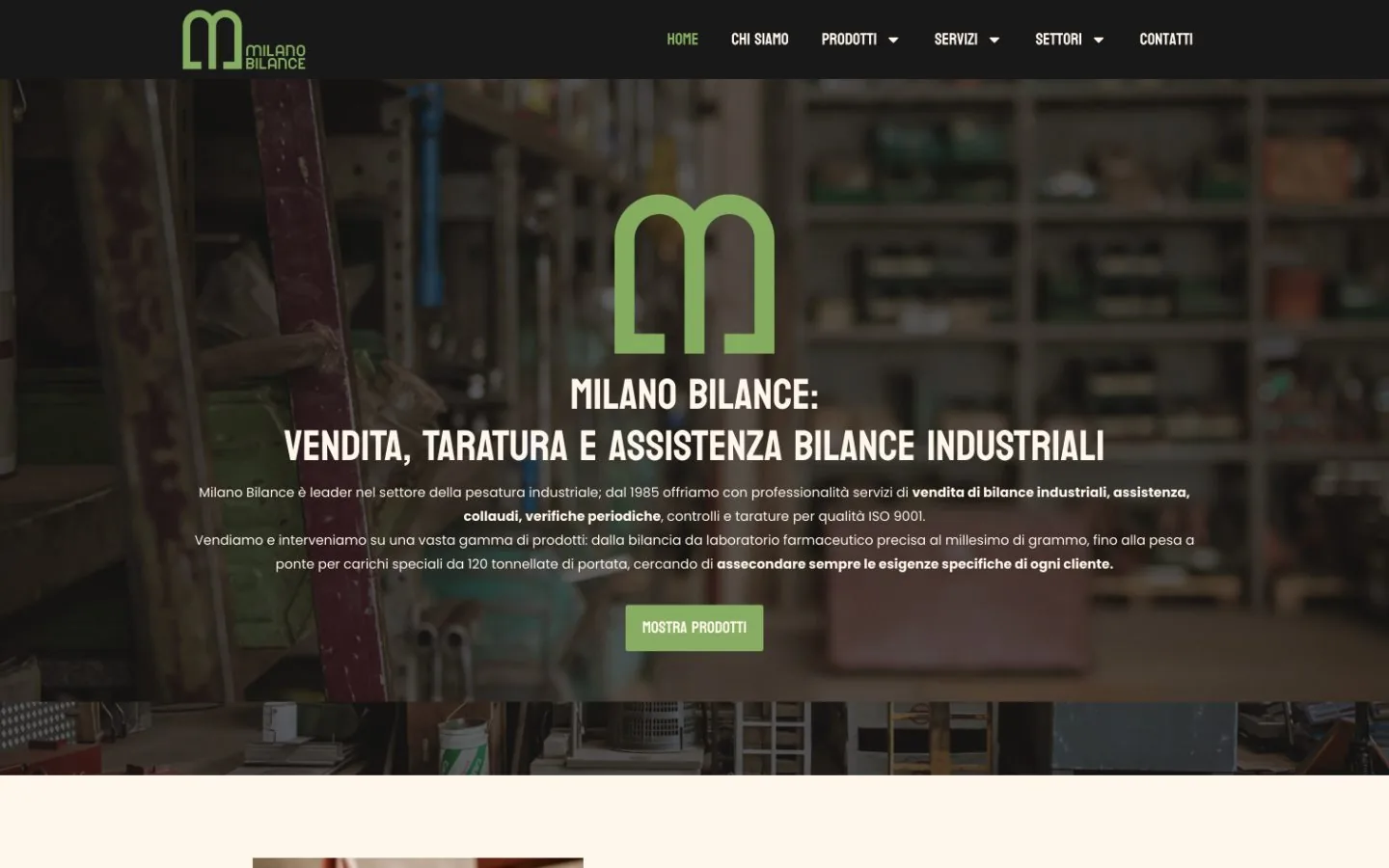 Sito Milano Bilance